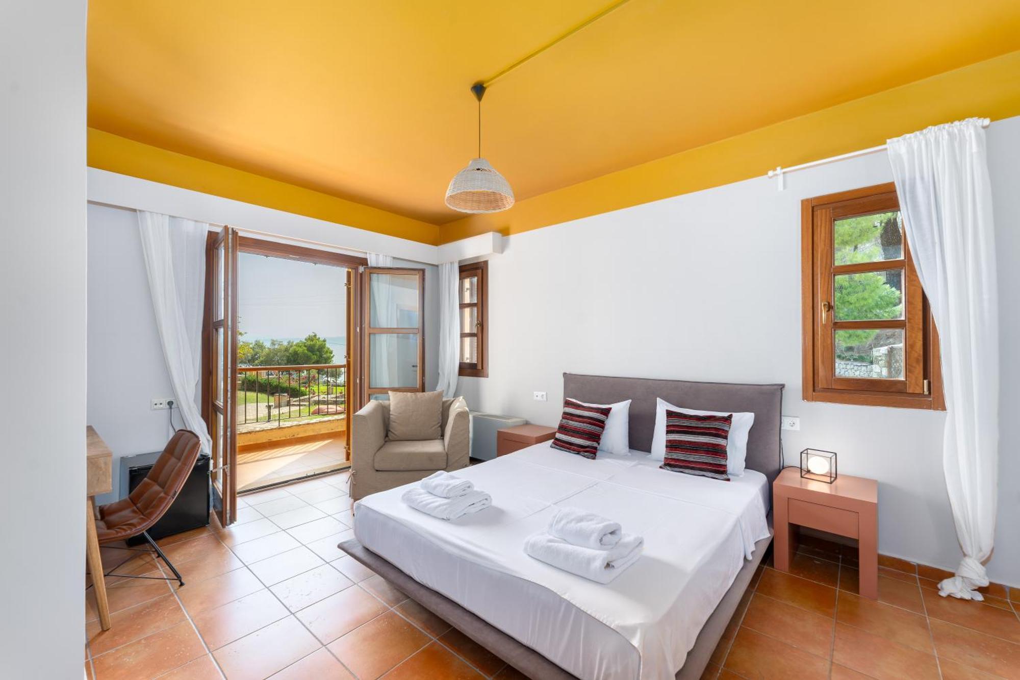 Kaminos Evia Hotel Límni Kültér fotó