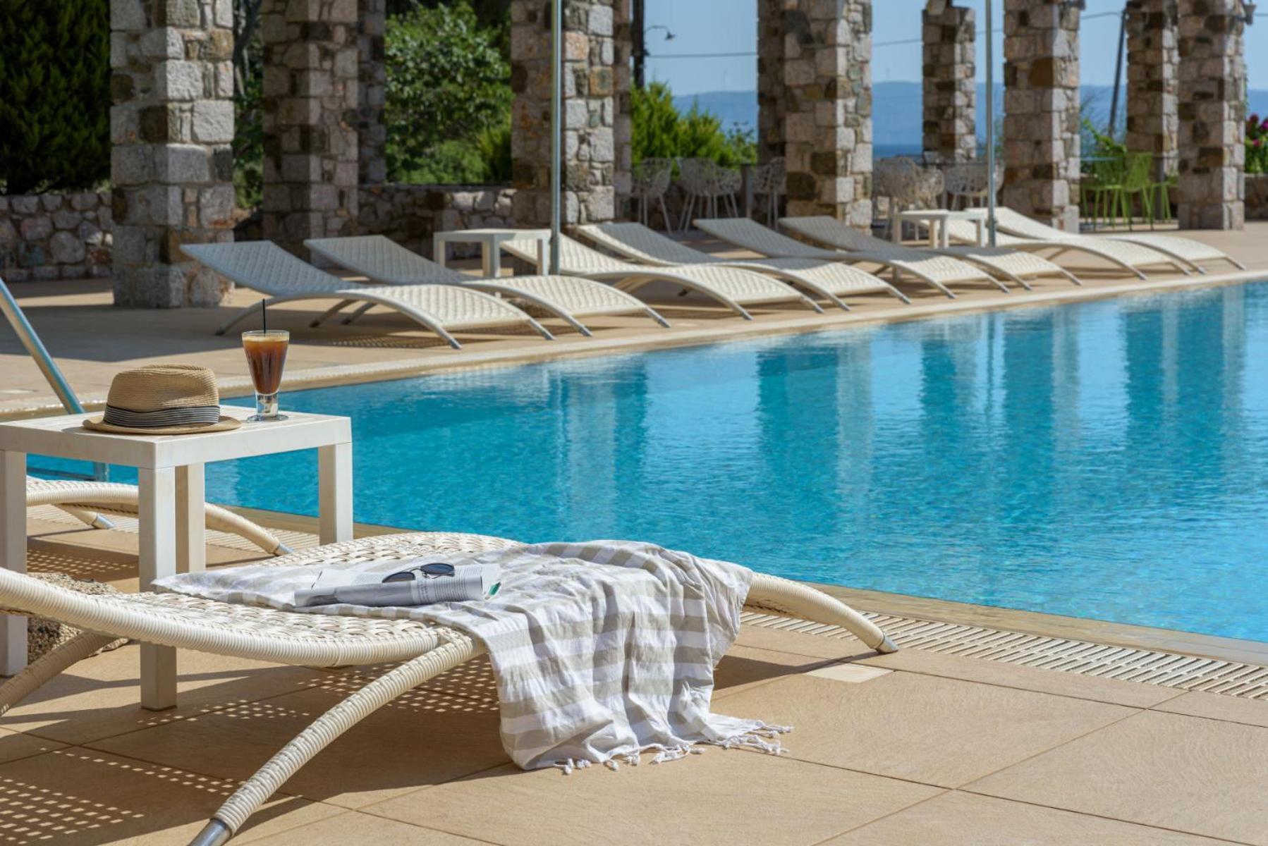 Kaminos Evia Hotel Límni Kültér fotó