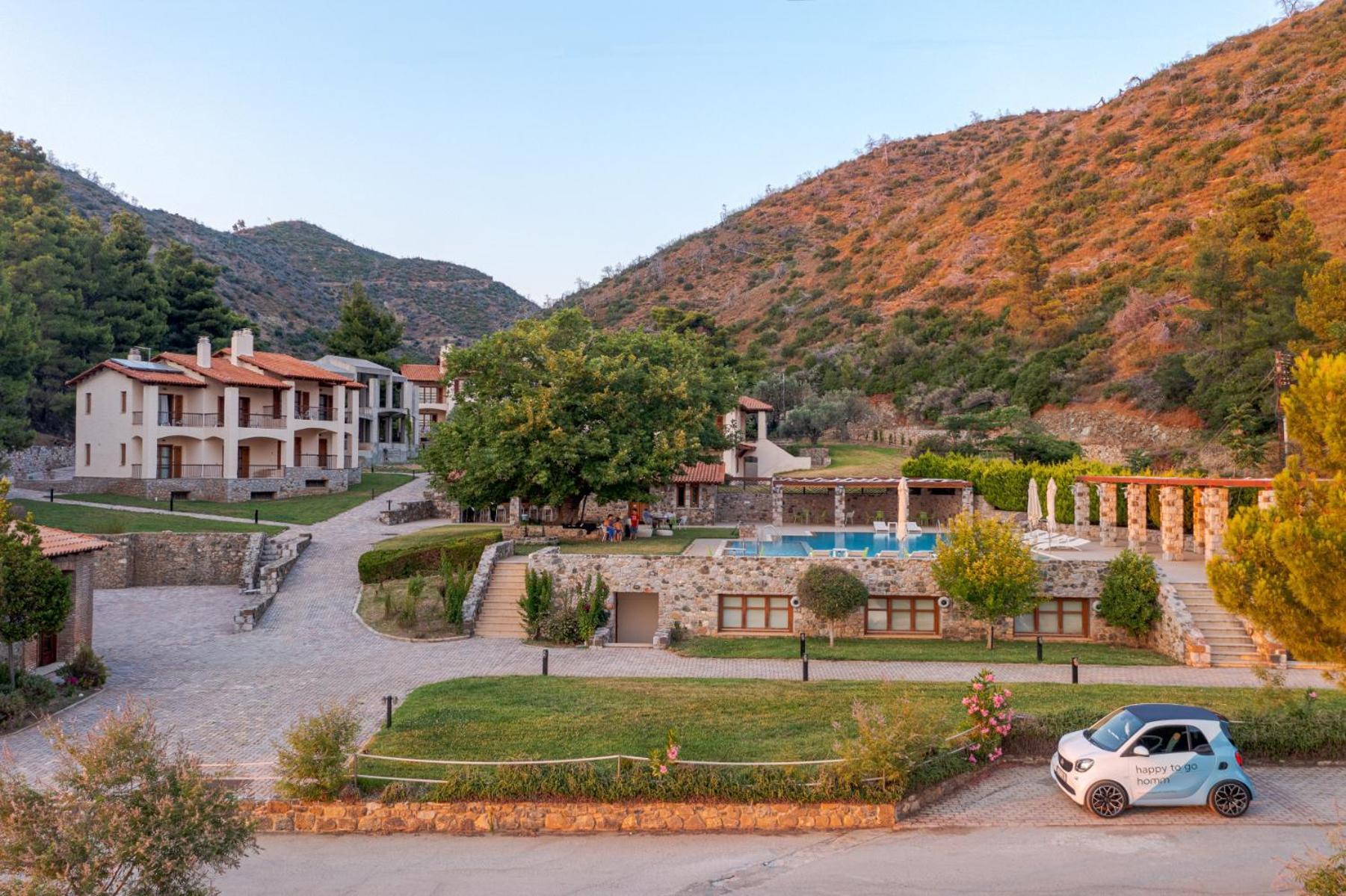 Kaminos Evia Hotel Límni Kültér fotó