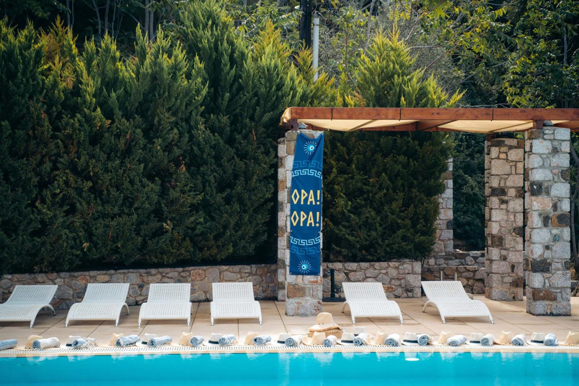 Kaminos Evia Hotel Límni Kültér fotó