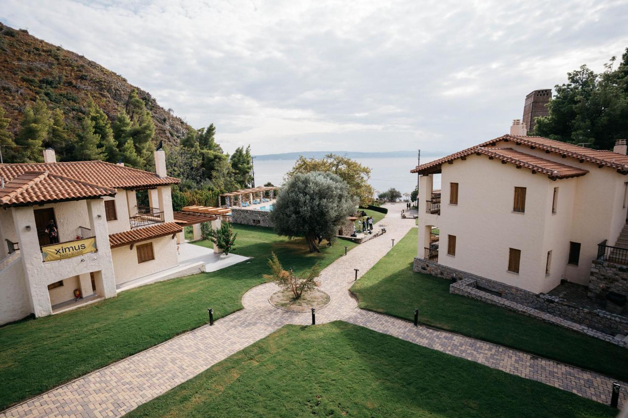 Kaminos Evia Hotel Límni Kültér fotó